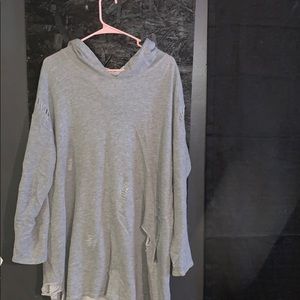 sweatshirt with hood